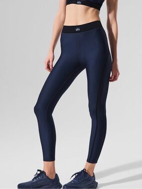 ALO Yoga Airlift High waist 7/8 Line up Legging - Navy